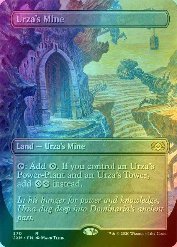 Urza's Mine [370] [Borderless] [Double Masters] [Foil]