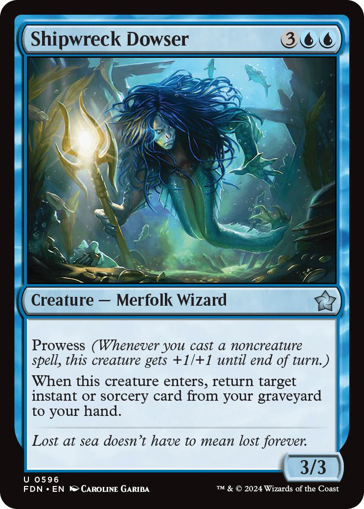 Shipwreck Dowser [596] [Foundations] [Non-Foil]
