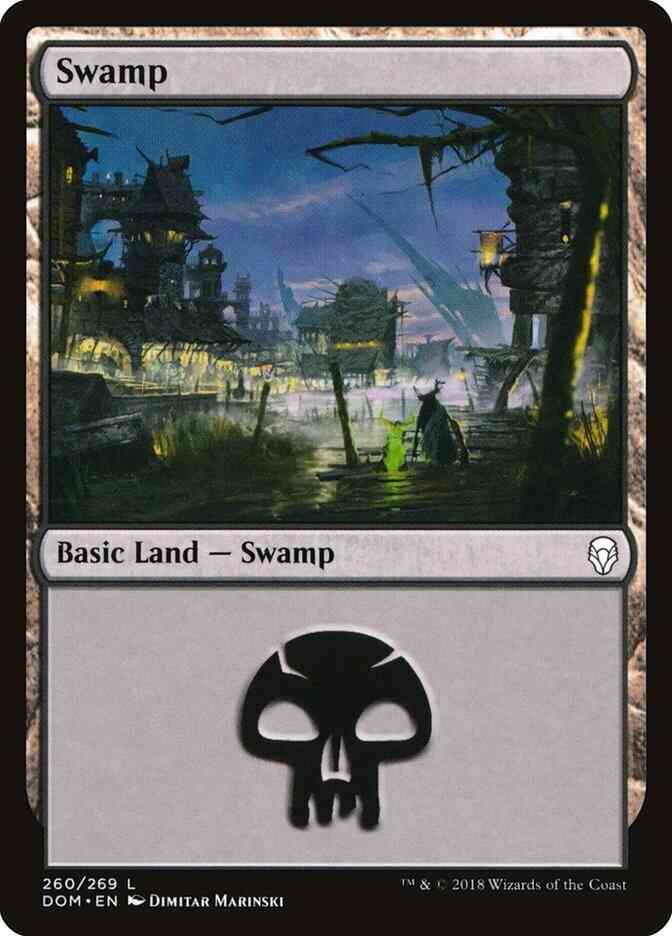 Swamp [260] [Dominaria] [Non-Foil]