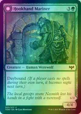 Hookhand Mariner // Riphook Raider [203] [Innistrad: Crimson Vow] [Foil]