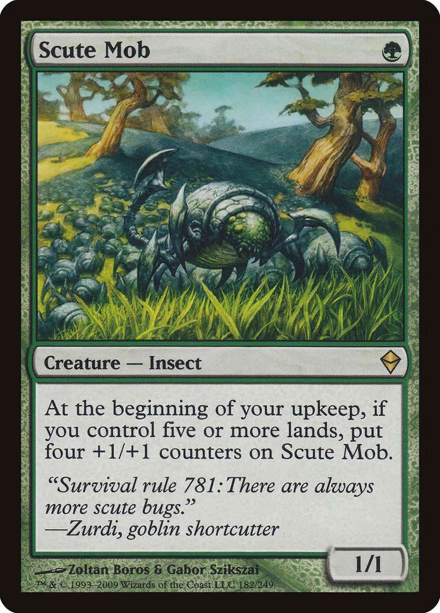 Scute Mob [182] [Zendikar] [Non-Foil]