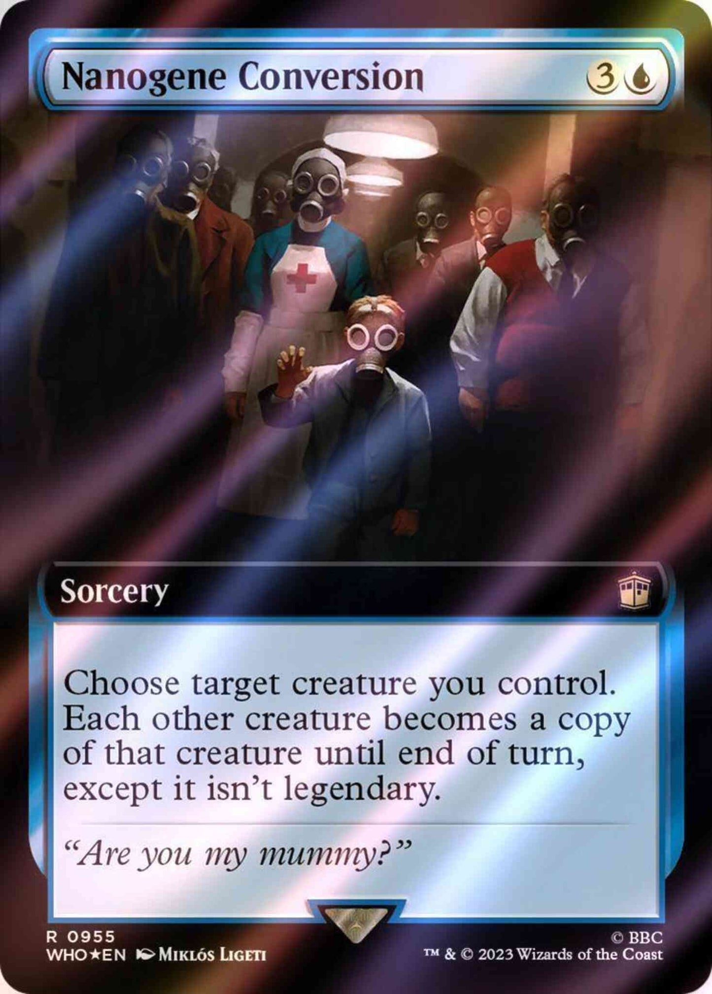 Nanogene Conversion [955] [Extended Art] [Universes Beyond: Doctor Who] [Surge Foil]