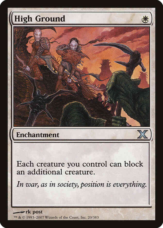 High Ground [20] [Tenth Edition] [Non-Foil]