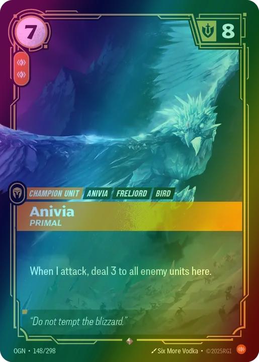 Anivia - Primal - 148/298 [Origins] [Foil]