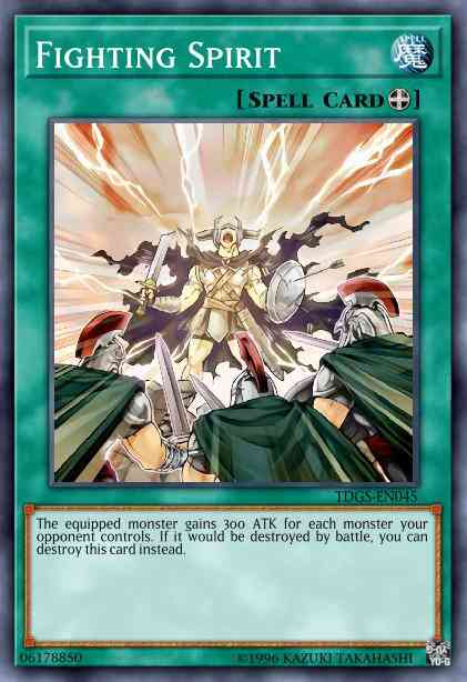 Fighting Spirit - BP03-EN155 - Shatterfoil Rare - 1st Edition