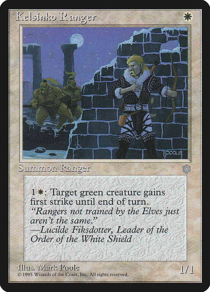 Kelsinko Ranger [33] [Ice Age] [Non-Foil]
