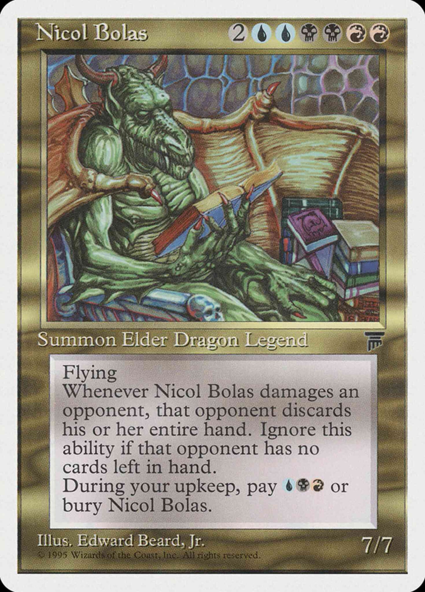 Nicol Bolas [81] [Chronicles] [Non-Foil]
