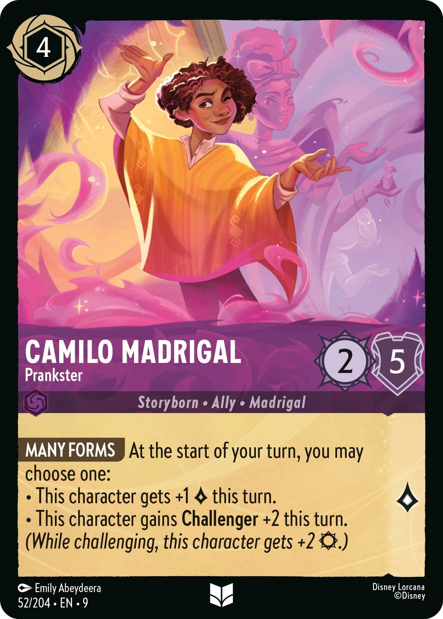 Camilo Madrigal - Prankster - 52/204 [Fabled] [Non-Foil]
