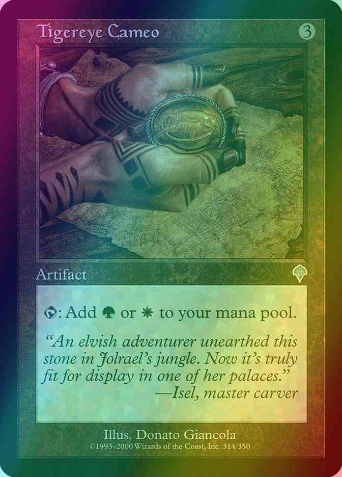 Tigereye Cameo [314] [Invasion] [Foil]