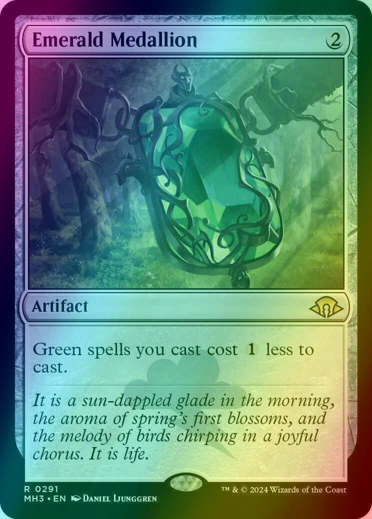 Emerald Medallion [291] [Modern Horizons 3] [Foil]