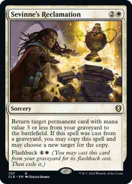 Sevinne's Reclamation [707] [Commander Legends: Battle for Baldur's Gate] [Non-Foil]