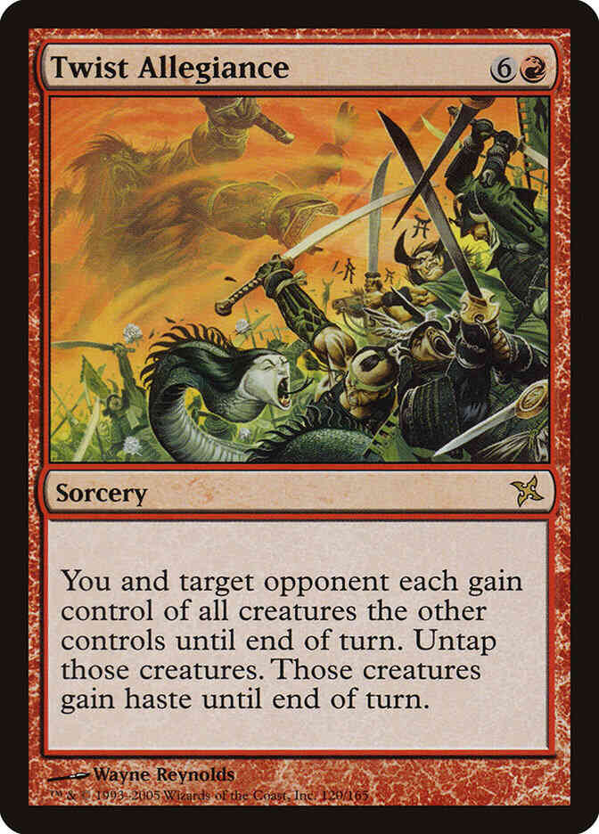 Twist Allegiance [120] [Betrayers of Kamigawa] [Non-Foil]