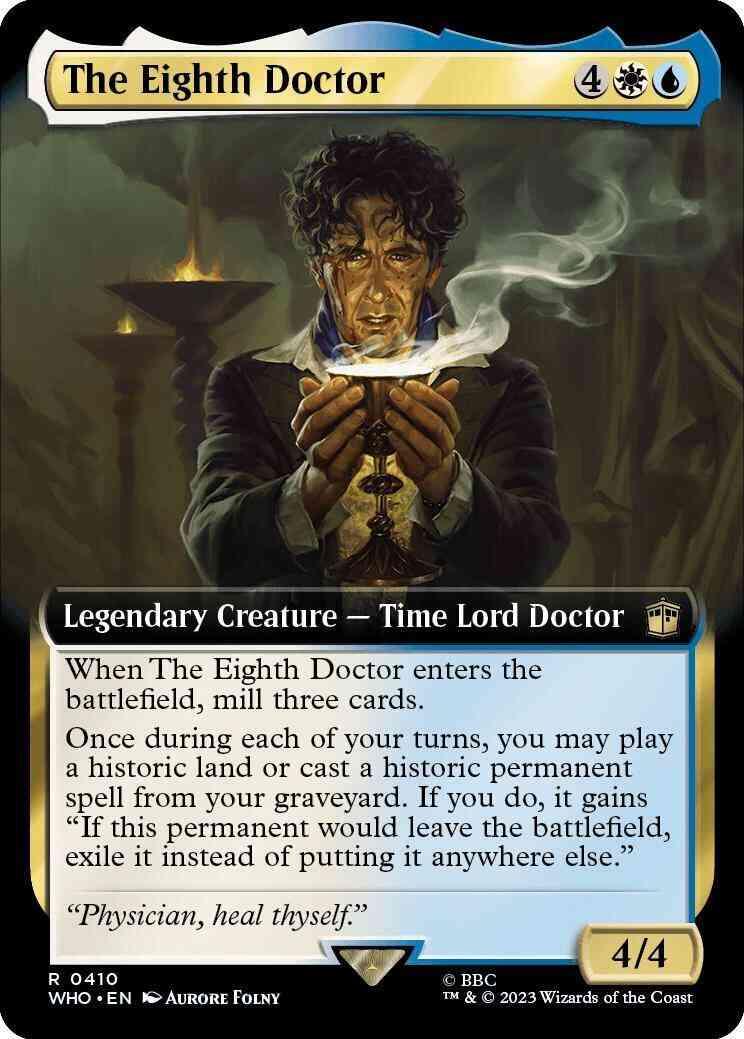 The Eighth Doctor [410] [Extended Art] [Universes Beyond: Doctor Who] [Non-Foil]