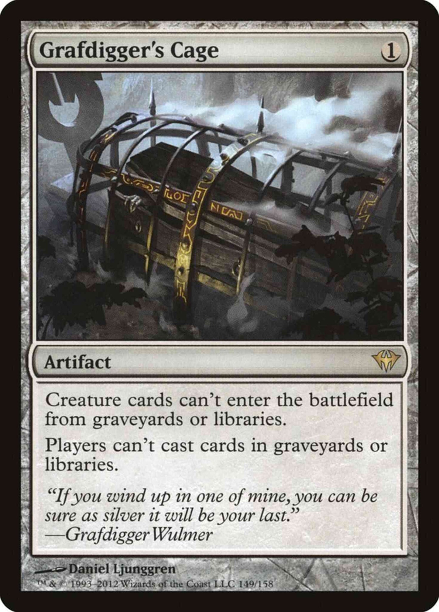 Grafdigger's Cage [149] [Dark Ascension] [Non-Foil]