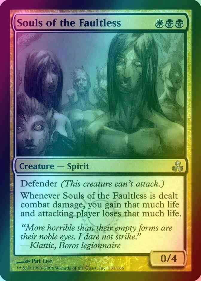 Souls of the Faultless [131] [Guildpact] [Foil]