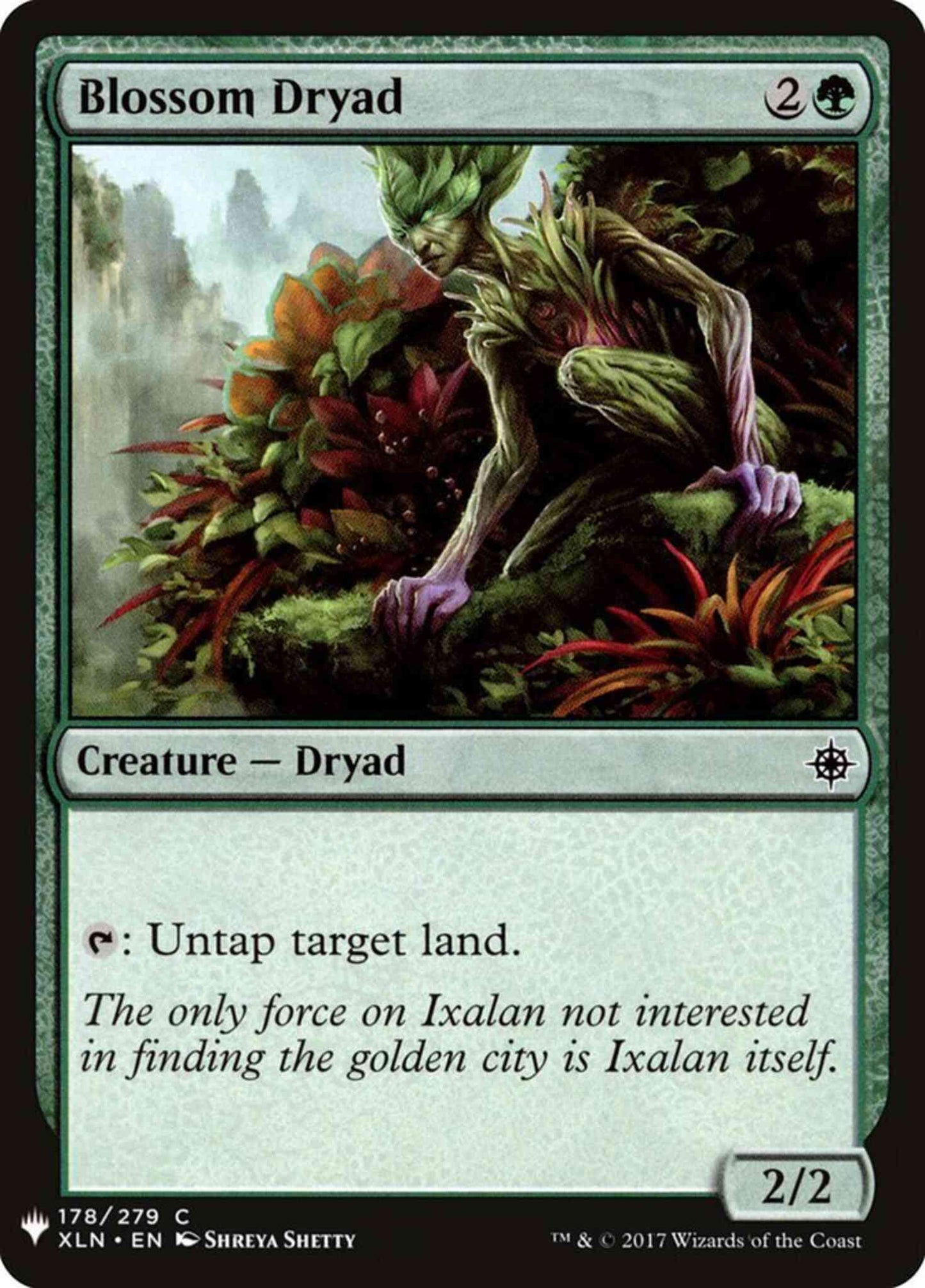 Blossom Dryad [XLN-178] [The List] [Non-Foil]