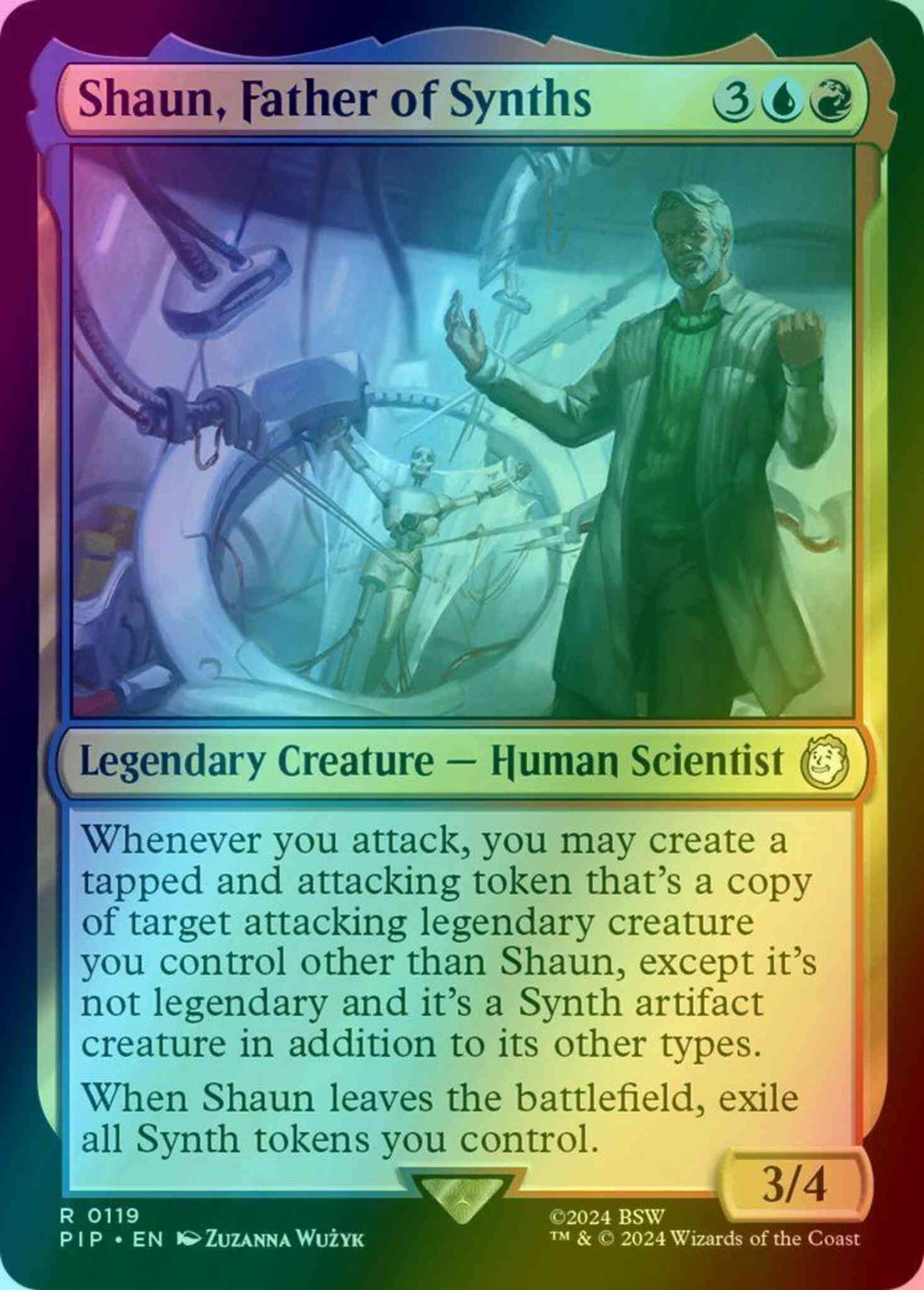 Shaun, Father of Synths [119] [Fallout] [Foil]