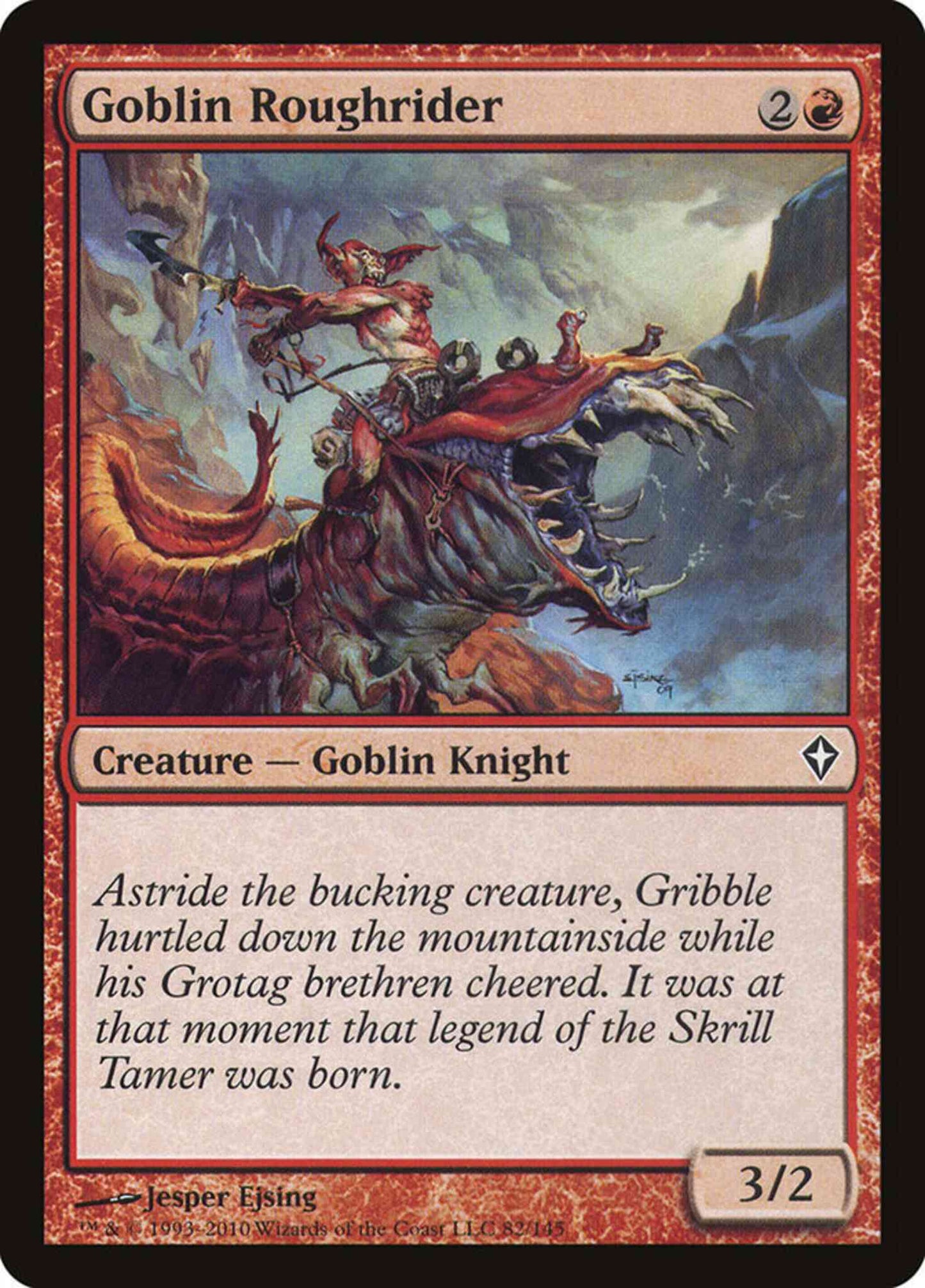 Goblin Roughrider [82] [Worldwake] [Non-Foil]