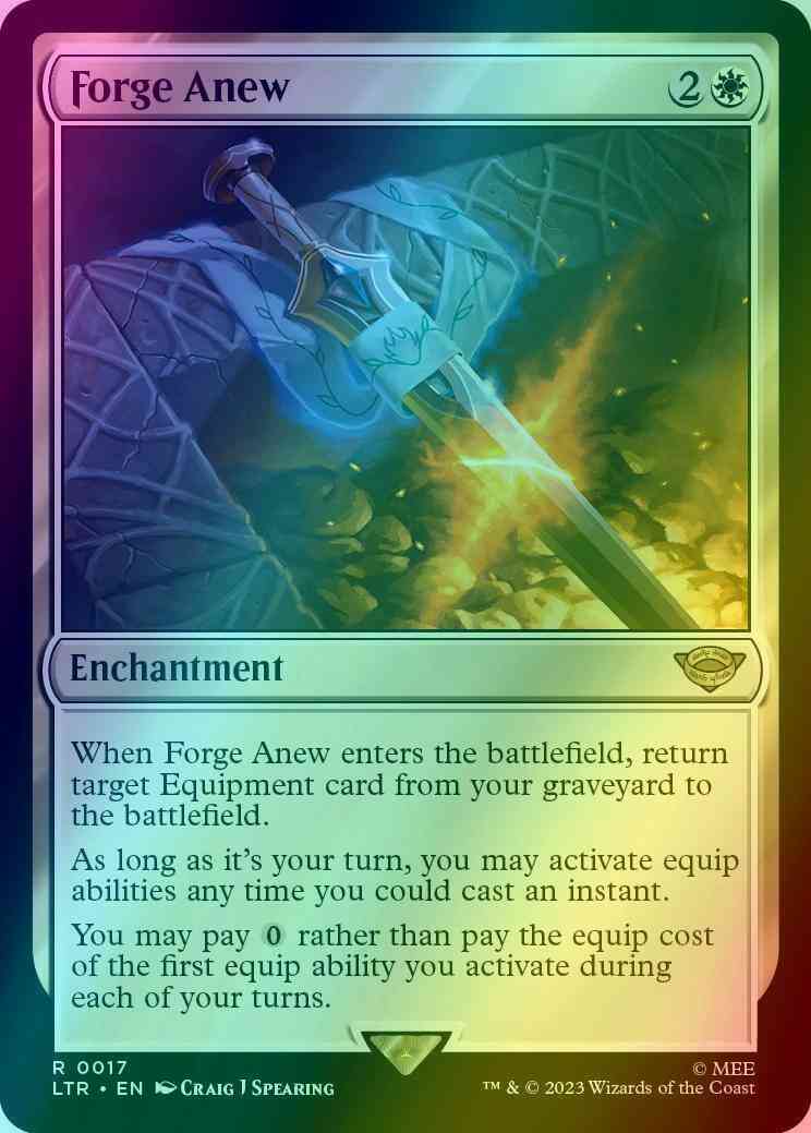 Forge Anew [17] [The Lord of the Rings: Tales of Middle-earth] [Foil]