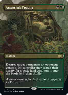 Assassin's Trophy [372] [Borderless] [Double Masters 2022] [Non-Foil]