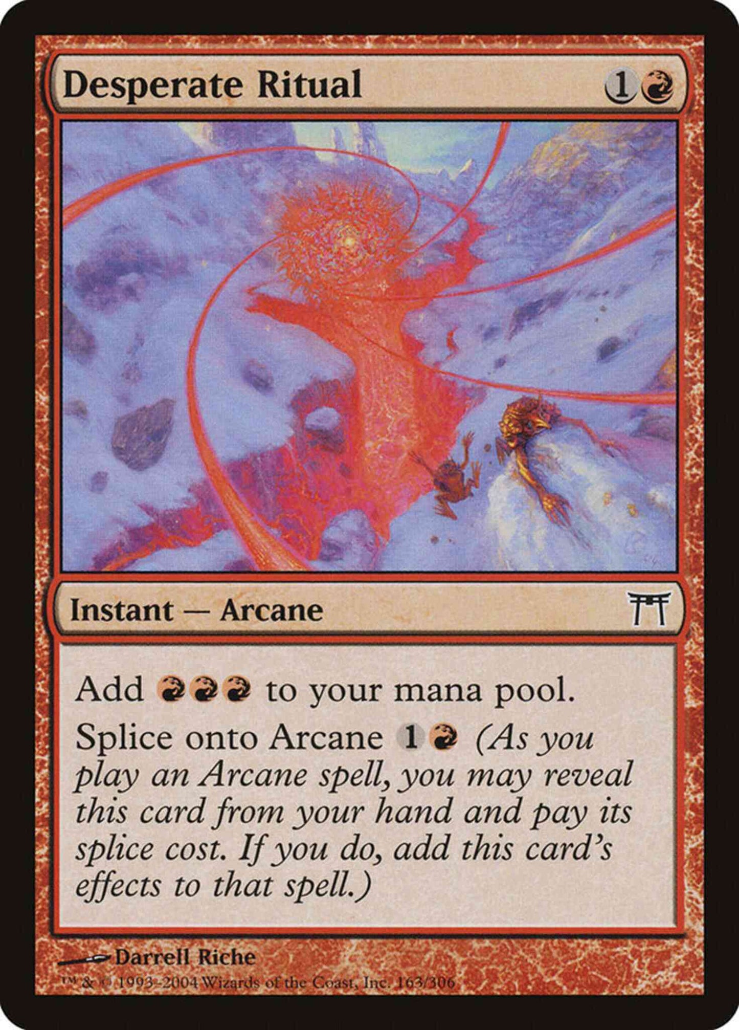Desperate Ritual [163] [Champions of Kamigawa] [Non-Foil]