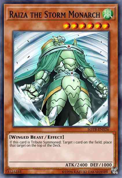 Raiza the Storm Monarch (Red) - DL14-EN008 - Rare - Unlimited