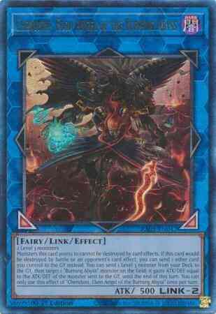 Cherubini, Ebon Angel of the Burning Abyss - RA01-EN042 - Prismatic Ultimate Rare - 1st Edition