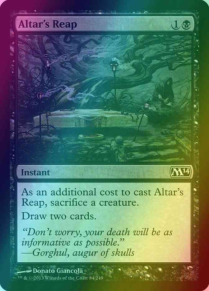 Altar's Reap [84] [Magic 2014] [Foil]