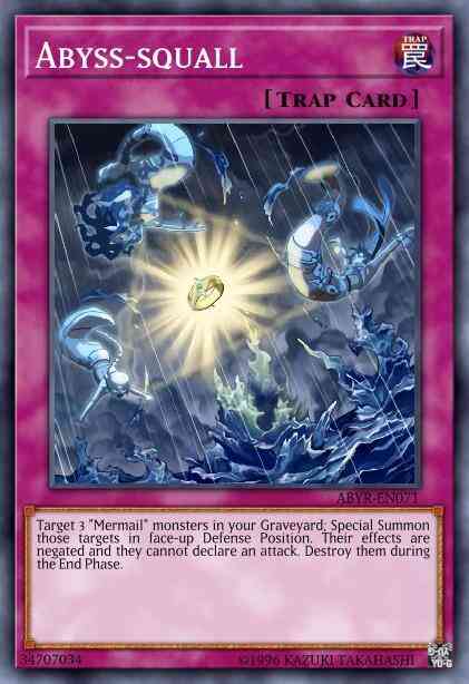 Abyss-squall - ABYR-EN071 - Super Rare - 1st Edition