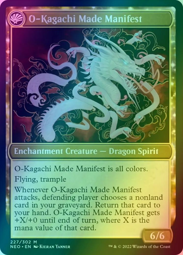 The Kami War // O-Kagachi Made Manifest [227] [Kamigawa: Neon Dynasty] [Foil]