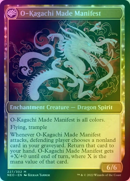 The Kami War // O-Kagachi Made Manifest [227] [Kamigawa: Neon Dynasty] [Foil]