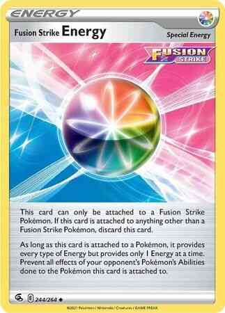 Fusion Strike Energy - 244/264 - Uncommon [SWSH8-244] [Non-Holo]