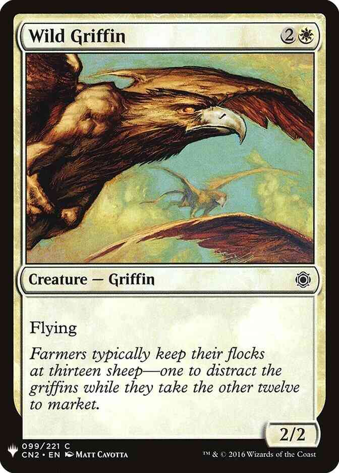Wild Griffin [CN2-99] [The List] [Non-Foil]