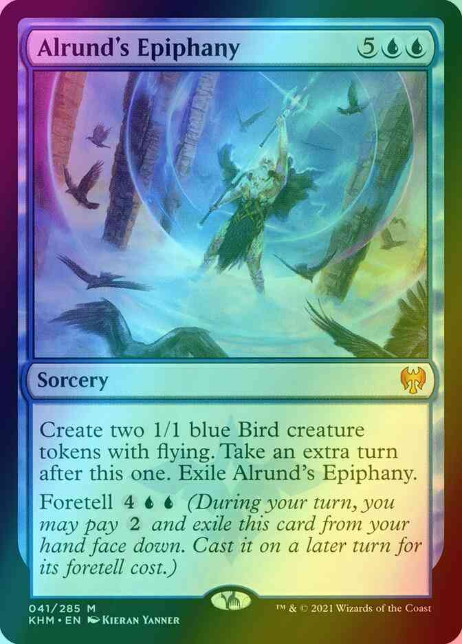 Alrund's Epiphany [41] [Kaldheim] [Foil]
