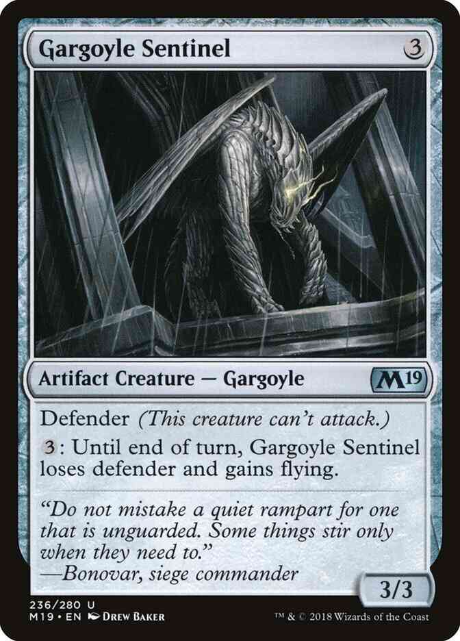 Gargoyle Sentinel [236] [Core Set 2019] [Non-Foil]