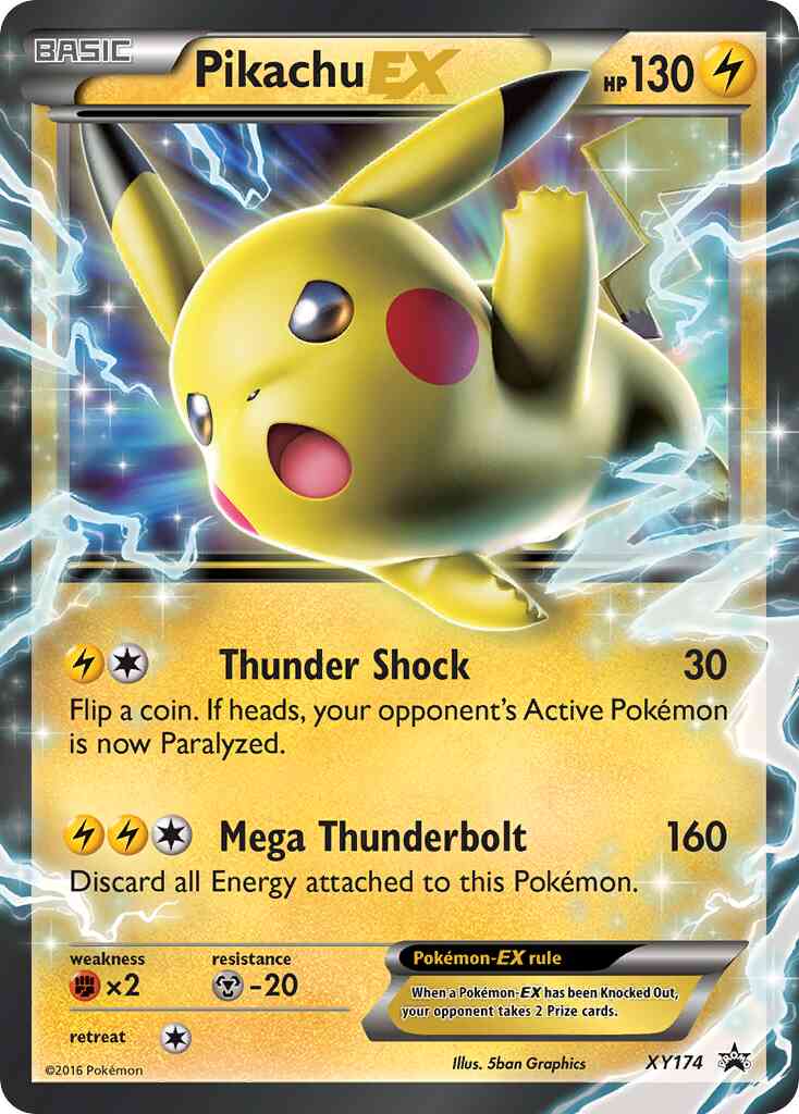 Pikachu-EX - XY174 - Promo [xyp-XY174] [Ultra]