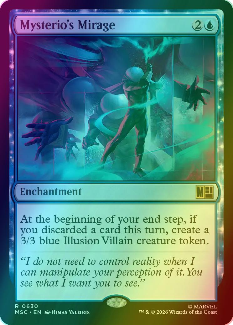 Mysterio's Mirage [630] [Jumpstart] [Marvel Super Heroes: Commander] [Foil]