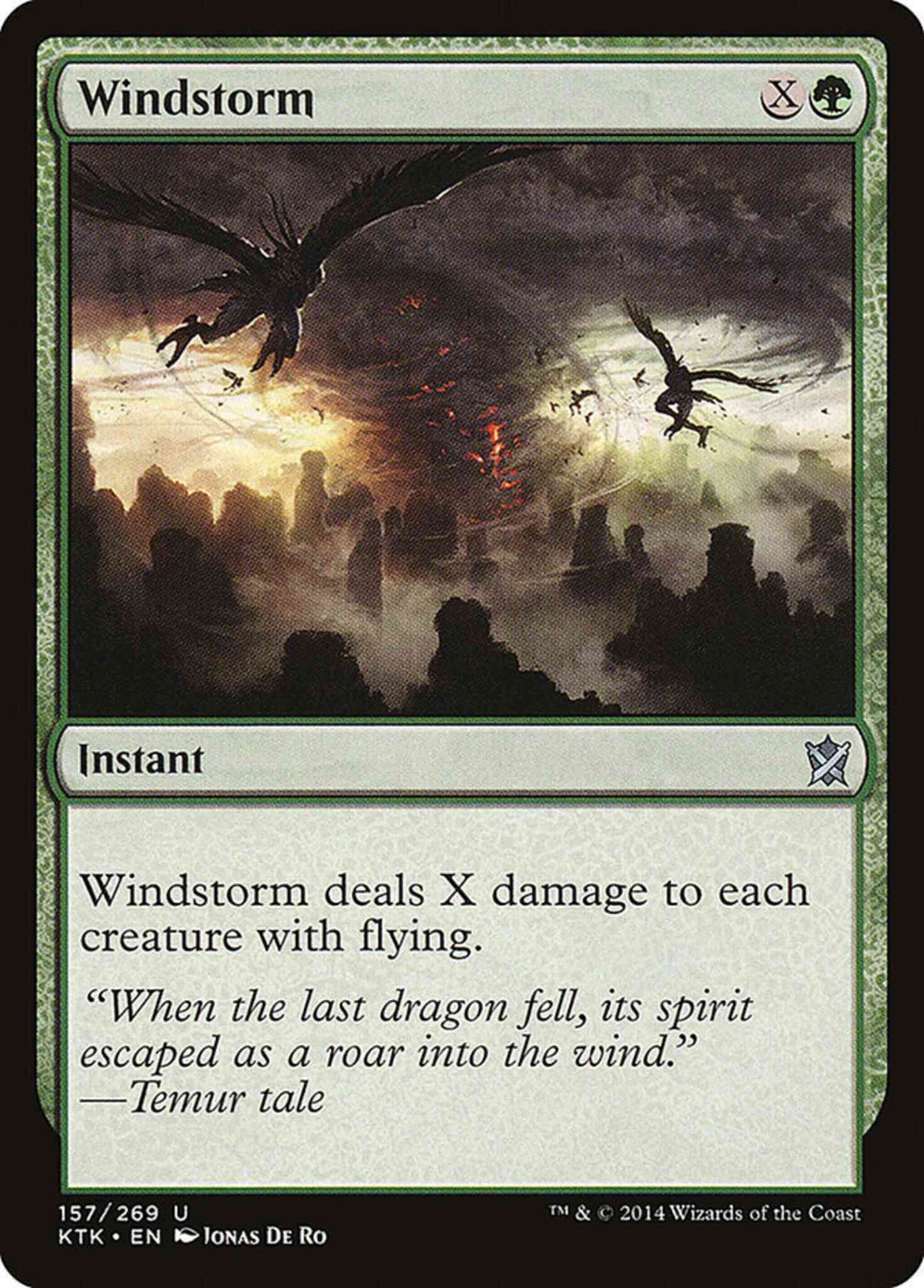 Windstorm [157] [Khans Of Tarkir] [Non-Foil]
