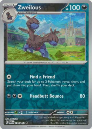 Zweilous - 139/193 - Uncommon [sv02-139] [Reverse Holo]