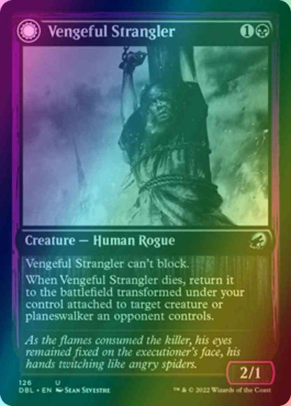 Vengeful Strangler // Strangling Grasp [126] [Innistrad: Double Feature] [Foil]