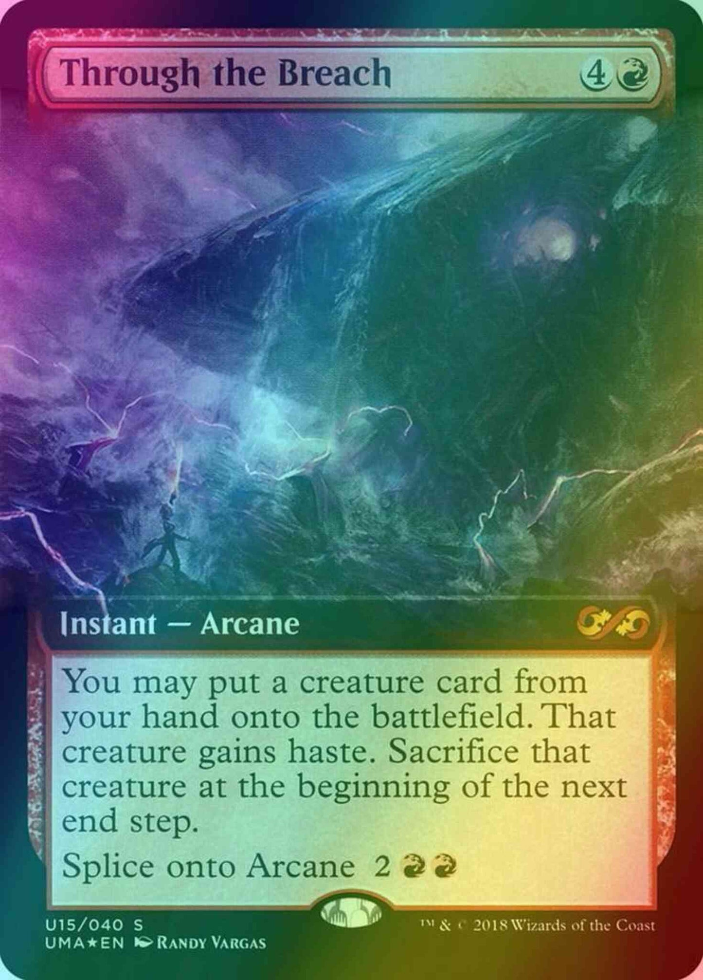 Through the Breach [U15] [Ultimate Box Topper] [Foil]