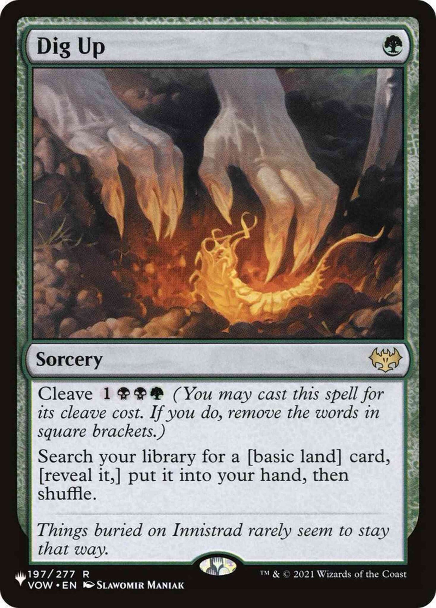 Dig Up [VOW-197] [The List] [Non-Foil]