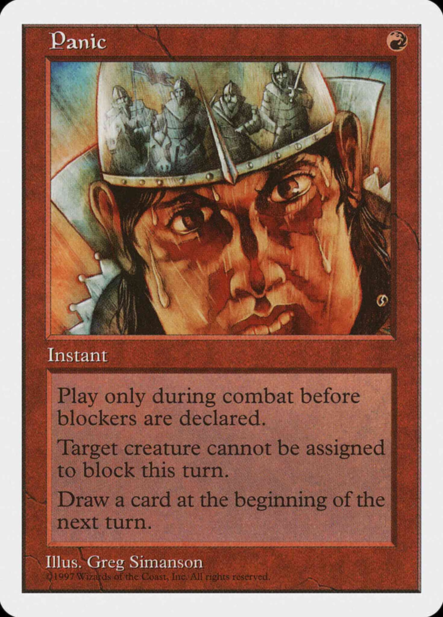 Panic [260] [Fifth Edition] [Non-Foil]