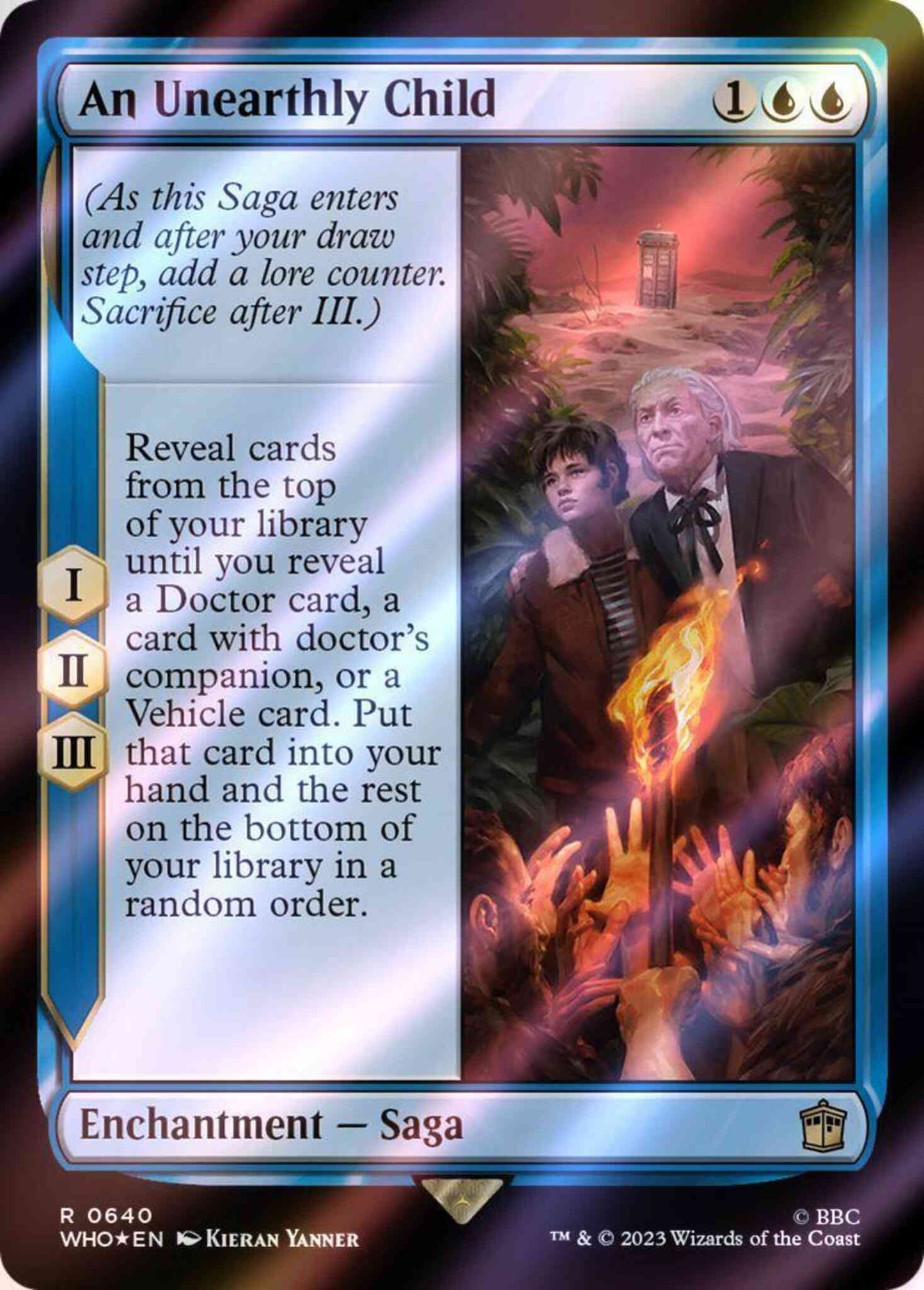 An Unearthly Child [640] [Universes Beyond: Doctor Who] [Surge Foil]