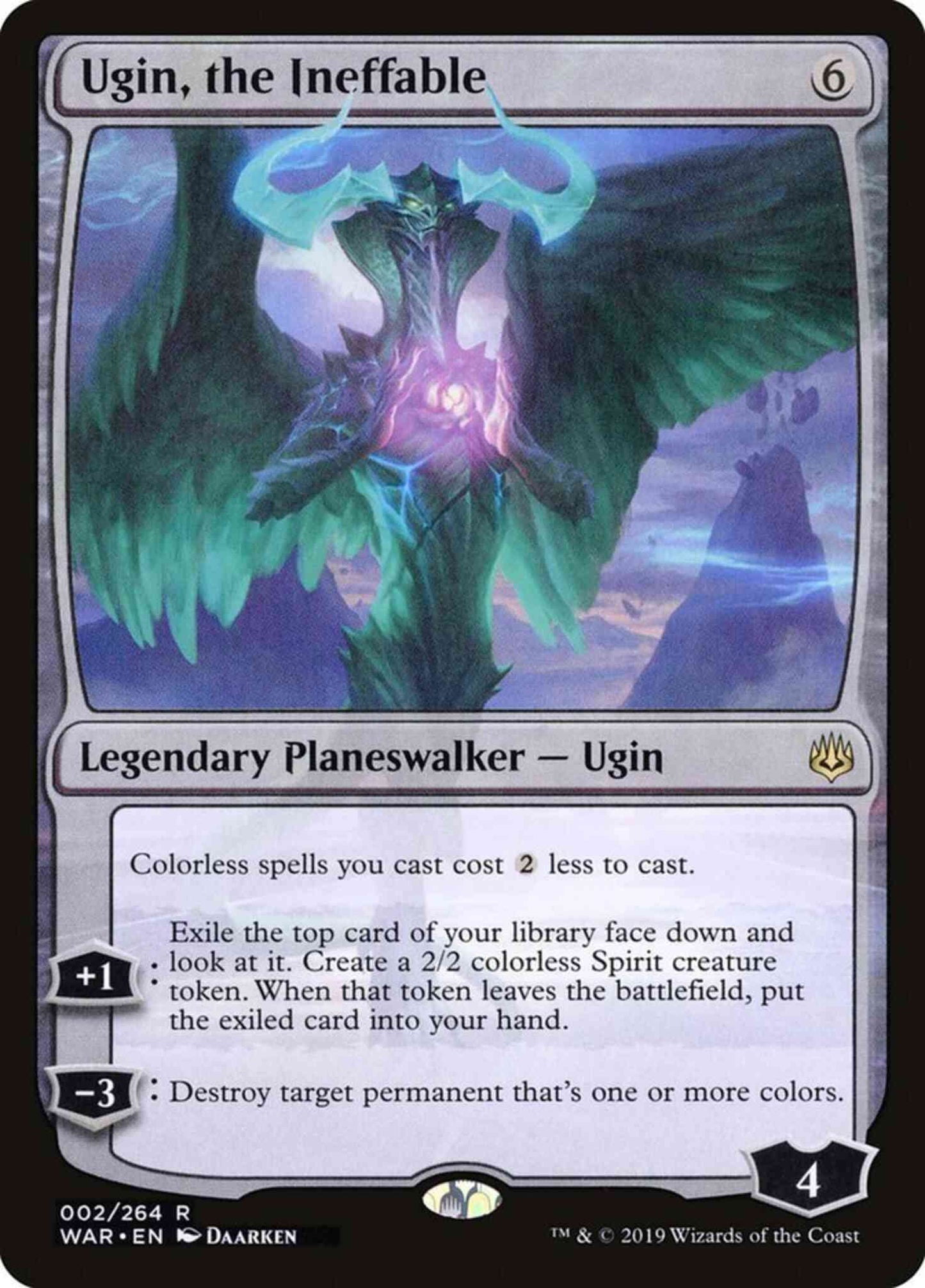 Ugin, the Ineffable [2] [War of the Spark] [Non-Foil]