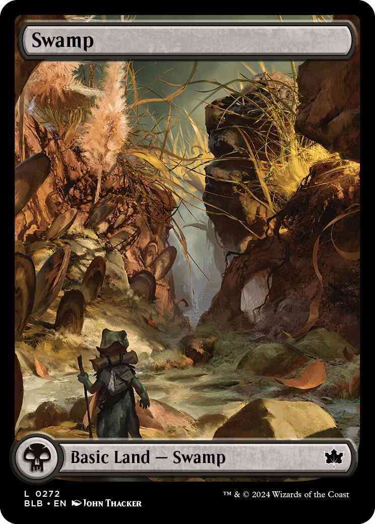 Swamp [272] [Full Art] [Autumn] [Bloomburrow] [Non-Foil]