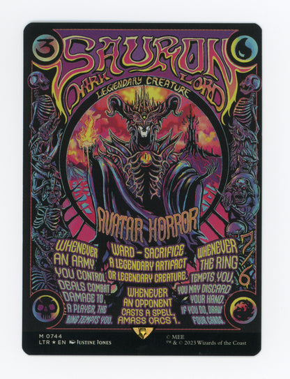 Sauron, the Dark Lord — Borderless|Poster|Foil — ID 18164