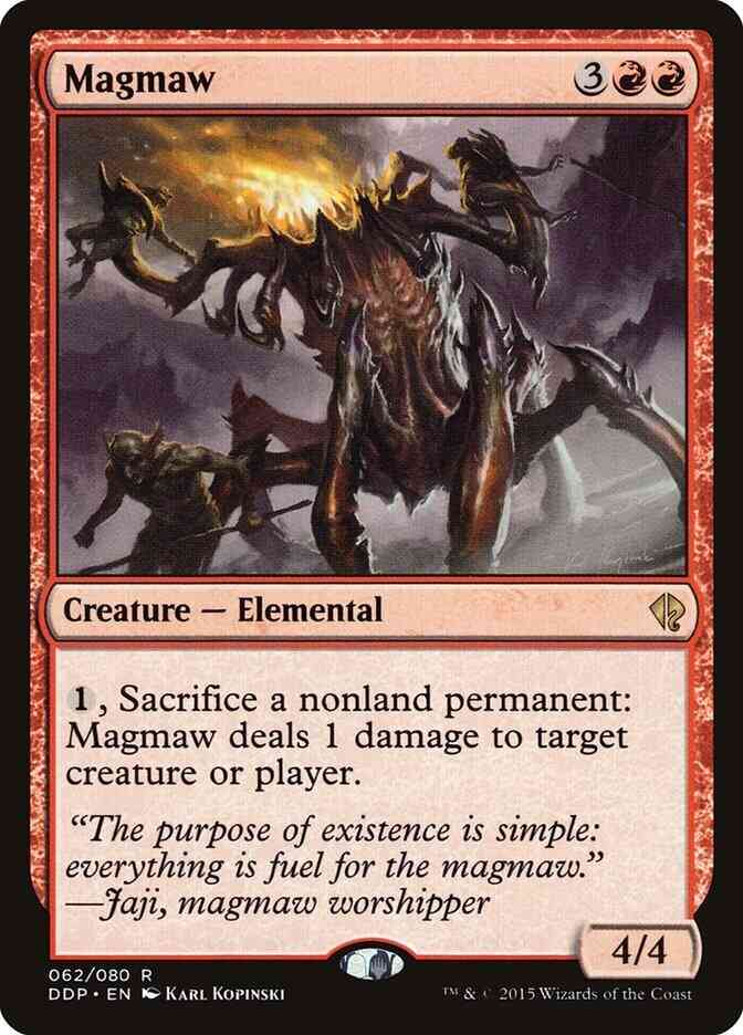 Magmaw [62] [Duel Decks Zendikar vs Eldrazi] [Non-Foil]