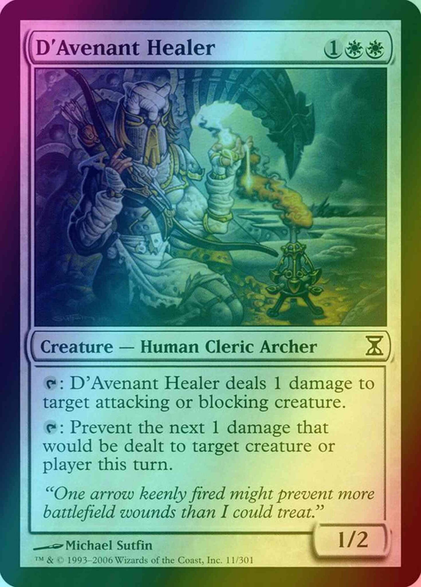D'Avenant Healer [11] [Time Spiral] [Foil]