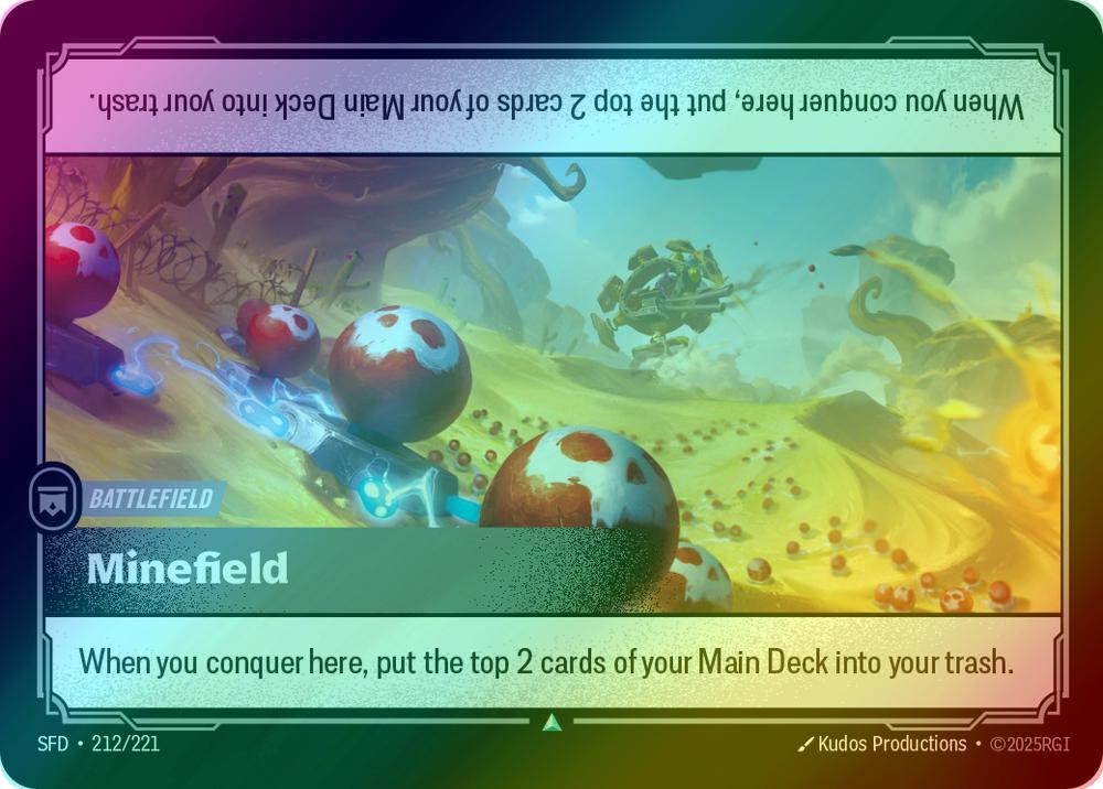 Minefield - 212/221 [Spiritforged] [Foil]